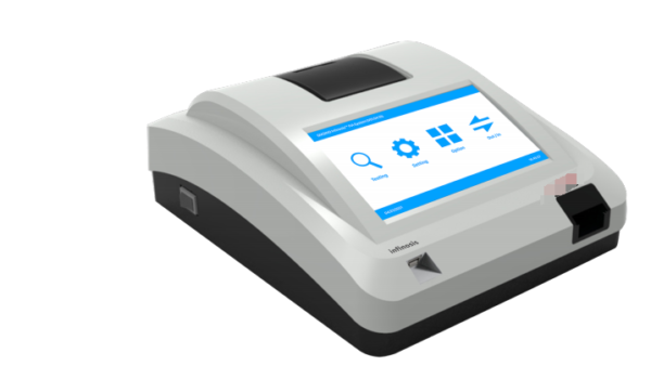 Analisador imunoquantitativo de fluorescência veterinária